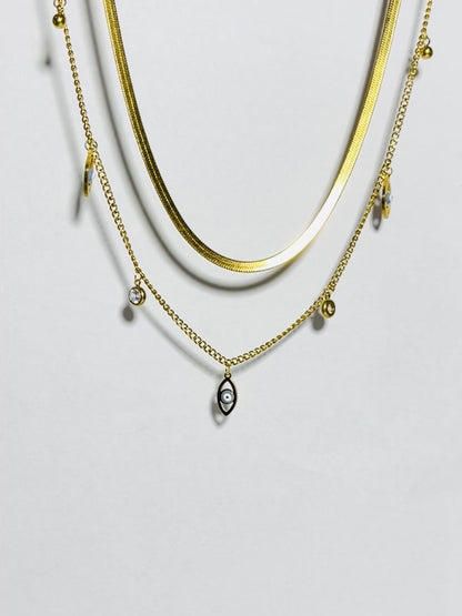 Evil-Eye Charm Necklace